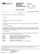 SAE AMS4952 Revision D SAE AMS4952 Revision D