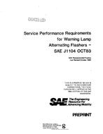 SAE J1104-1989 SAE J1104-1989