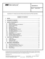 SAE USCAR15 SAE USCAR15
