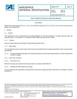 SAE AMS2772 Revision G SAE AMS2772 Revision G