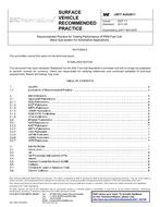 SAE J2617-2011 SAE J2617-2011