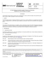 SAE J2927-2012 SAE J2927-2012