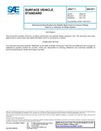 SAE J2494/1-2017 SAE J2494/1-2017