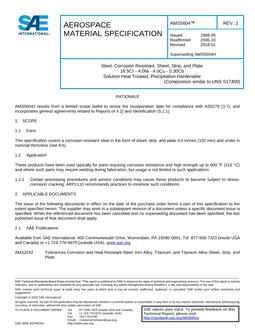 SAE AMS5604 Revision J SAE AMS5604 Revision J