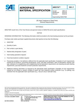 SAE AMS2759 Revision F SAE AMS2759 Revision F