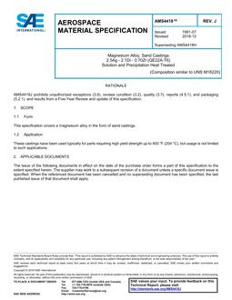 SAE AMS4418 Revision J SAE AMS4418 Revision J