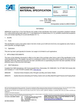 SAE AMS5032 Revision H SAE AMS5032 Revision H