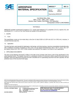 SAE AMS5223 Revision G SAE AMS5223 Revision G