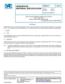 SAE AMS5515 Revision M SAE AMS5515 Revision M