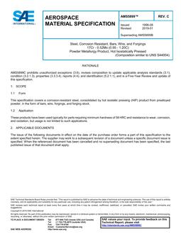 SAE AMS5899 Revision C SAE AMS5899 Revision C