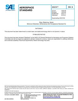 SAE AS3219 Revision B SAE AS3219 Revision B
