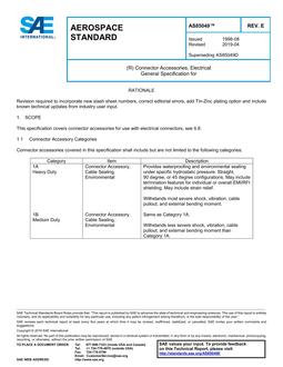 SAE AS85049 Revision E SAE AS85049 Revision E