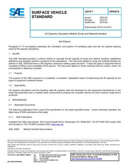 SAE J2518-2019 SAE J2518-2019