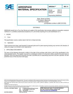 SAE AMS5044 Revision K SAE AMS5044 Revision K