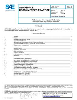 SAE ARP4462 Revision B SAE ARP4462 Revision B