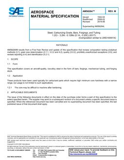 SAE AMS6264 Revision M SAE AMS6264 Revision M