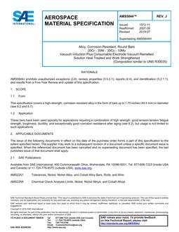 SAE AMS5844 Revision J SAE AMS5844 Revision J