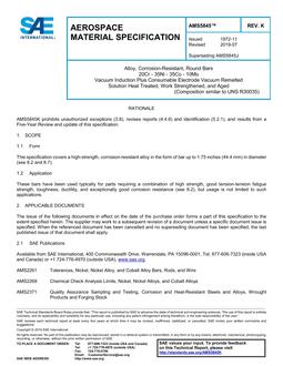 SAE AMS5845 Revision K SAE AMS5845 Revision K
