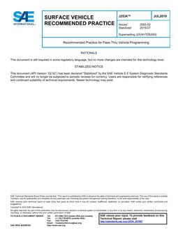 SAE J2534-2019 SAE J2534-2019