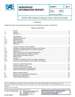 SAE AIR5654 Revision A