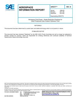 SAE AIR5277 Revision B SAE AIR5277 Revision B