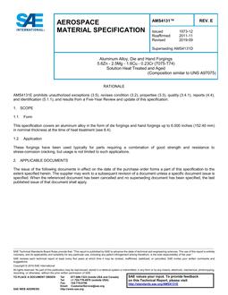 SAE AMS4131 Revision E SAE AMS4131 Revision E