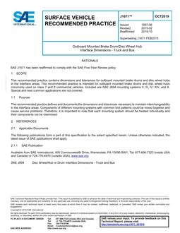 SAE J1671-2019 SAE J1671-2019