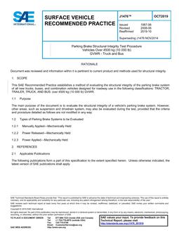 SAE J1476-2019 SAE J1476-2019