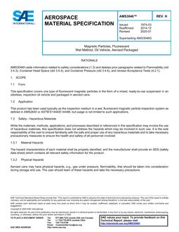 SAE AMS3046 Revision H SAE AMS3046 Revision H