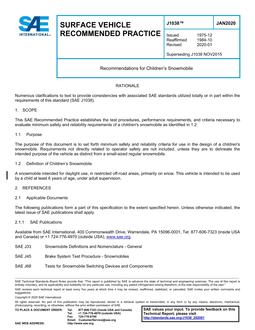SAE J1038-2020 SAE J1038-2020