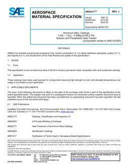 SAE AMS4215 Revision J SAE AMS4215 Revision J