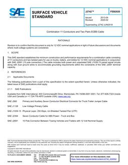 SAE J2742-2020 SAE J2742-2020