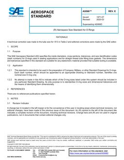 SAE AS568 Revision E SAE AS568 Revision E
