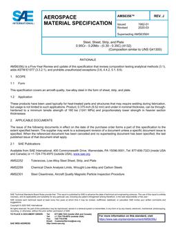 SAE AMS6356 Revision J SAE AMS6356 Revision J