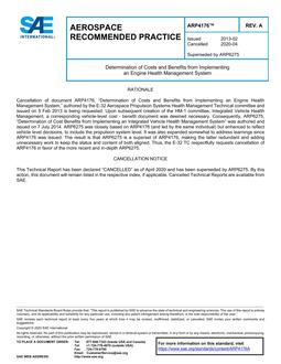 SAE ARP4176 Revision A SAE ARP4176 Revision A