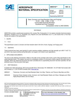 SAE AMS5745 Revision G