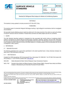 SAE J2773-2020 SAE J2773-2020