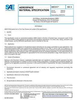 SAE AMS7274 Revision K SAE AMS7274 Revision K