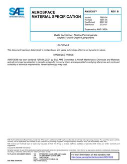 SAE AMS1383 Revision B SAE AMS1383 Revision B