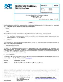 SAE AMS4634 Revision D SAE AMS4634 Revision D