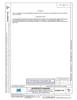 SAE AS39029/54 Revision B SAE AS39029/54 Revision B
