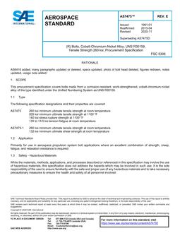 SAE AS7475 Revision E SAE AS7475 Revision E