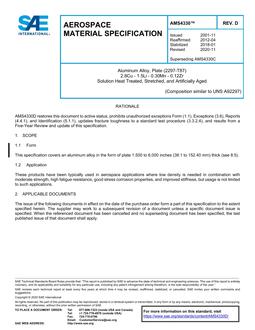 SAE AMS4330 Revision D SAE AMS4330 Revision D