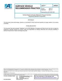 SAE J2215-2021 SAE J2215-2021