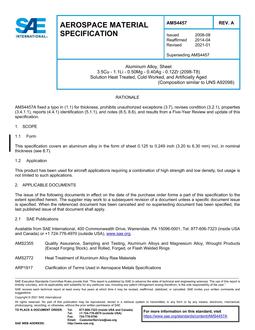 SAE AMS4457 Revision A SAE AMS4457 Revision A