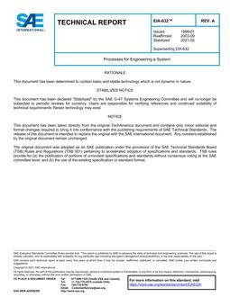 SAE EIA632 Revision A SAE EIA632 Revision A