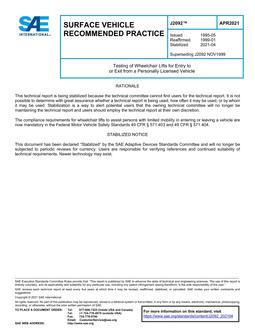 SAE J2092-2021 SAE J2092-2021