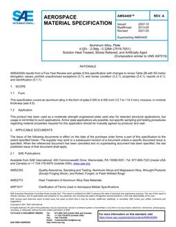 SAE AMS4409 Revision A SAE AMS4409 Revision A