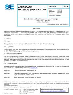 SAE AMS5362 Revision M SAE AMS5362 Revision M