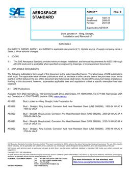 SAE AS1561 Revision B SAE AS1561 Revision B